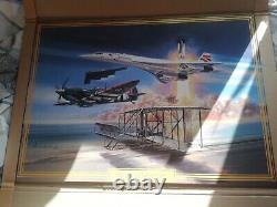 100 Years Of Flight Limited Edition #320 of#2003 New Condition Porcelain Picture
