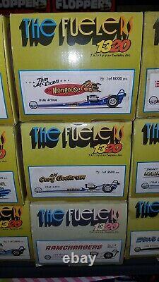 1320 The Fuelers. 18 Car Lot. Mint Condition! Snake, Mongoose, Green Elephant
