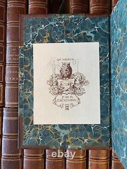 1893 1895 Works of Alexander Dumas 36 volumes leatherbound limited edition