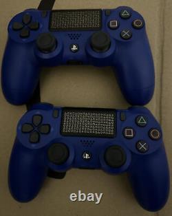 2 PS4 Controllers Limited Edition Days of Play In Pristine Condition DualShock