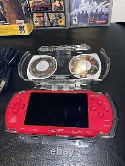 2001 Sony PSP Red Limited Edition God of War Game, Great Condition