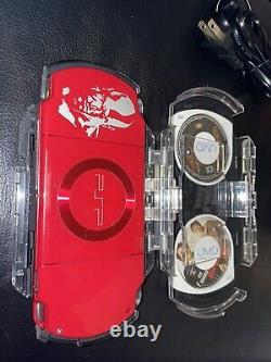 2001 Sony PSP Red Limited Edition God of War Game, Great Condition