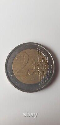 2002 Italian 2 Euro coin, limited edition rare, Dante Alighieri, good condition