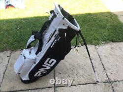 2021 PING Hoofer Lite Tour Golf Stand Bag, 4-Way, A1 condition, Limited Edition