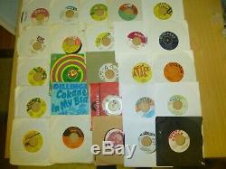235 reggae 7inches. Job lot. Condition very good to near mint