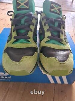 Adidas ZX 600 Jamaica Limited Edition. Rare. 2007. UK Size 10. Great Condition