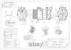 Air Con A/c Conditioning Compressor For Land Range Rover Sport Discovery 3.0 Tdi