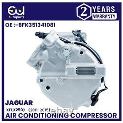 Air Conditioning A/c Compressor For Jaguar Xf X250 11-15 2.2 D C2z13666 C2z29596