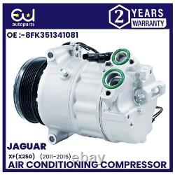 Air Conditioning A/c Compressor For Jaguar Xf X250 11-15 2.2 D C2z13666 C2z29596