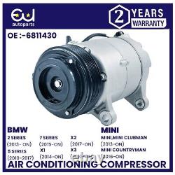 Air Conditioning Compressor For Bmw F10 F11 F25 F26 Mini Cooper F54 F55 F57 F60