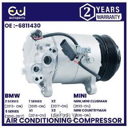 Air Conditioning Compressor For Bmw F10 F11 F25 F26 Mini Cooper F54 F55 F57 F60