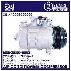Air Conditioning Compressor For Mercedes W205 C W213 E X253 Glc Class Sprinter