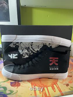 Akedo X Street Fighter Black Size 10 Hi-Tops Limited Edition Unworn Condition