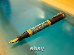 Ancora Ravenna Limited Edition fountain pen 18K M, Boxed. Good condition