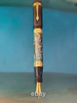 Ancora Ravenna Limited Edition fountain pen 18K M, Boxed. Good condition