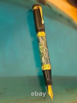 Ancora Ravenna Limited Edition fountain pen 18K M, Boxed. Good condition