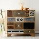 Artisan Limited Edition Reclaimed Wood 14 Different Shape Chest Of Drawers