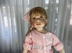 Artist Doll Pamela Erff Porcelain Doll 65 cm. Limited Edition. Top Condition