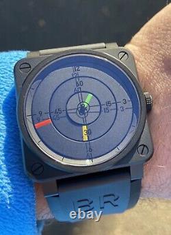 BELL & ROSS RADAR Limited edition Watch BR03-92. Full Set. Like New Condition