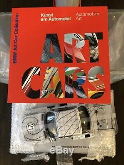 BMW ART CAR 118 Frank Stella 3.0 CSL Turbo Group 5, 1976 in great condition
