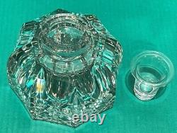 Baccarat Octagon Shape Crystal Inkwell Limited Edition 21/300