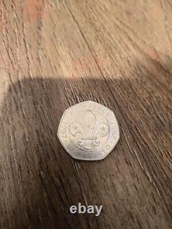 Be Prepared limited edition 50p Pence Coin 1907-2007 Good Condition