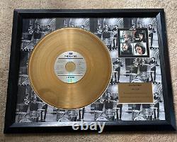 Beatles Limited Edition Abbey Road Gold Disc 21/40 Excellent Condition