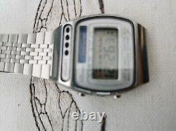 Beautiful RARE vintage SEIKO Digital Solar watch in full working condition