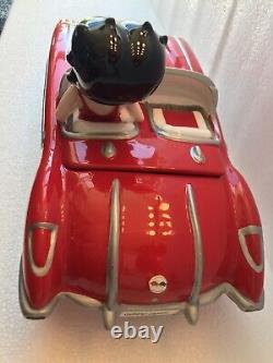 Betty Boop Limited Edition 1958 Corvette Cookie Jar Retired And Numbered