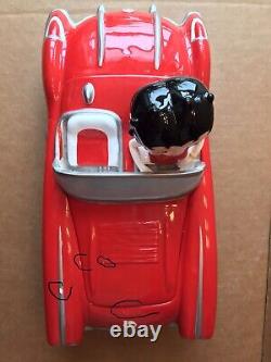 Betty Boop Limited Edition 1958 Corvette Cookie Jar Retired And Numbered