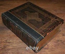 Bible 19th Century Holy Bible with Devotional & Practical Commentary, ill