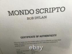 Bob Dylan Mono scripo, 2018 limited edition (132) mint condition Blow in the Wind
