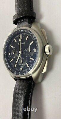 Brand New Bulova Lunar Pilot Chronograph Men's Watch 96B251 Excellent Condition