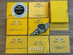 Breitling B1 bracelet watch A68362, excellent used condition with box & papers