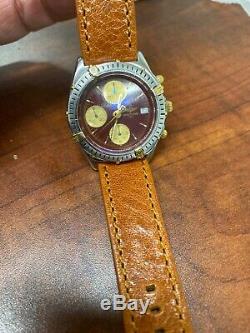 Breitling Chronomat Men's Watch B13048 Automatic Steel/Gold Nice Condition