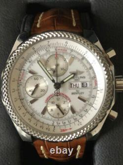 Breitling For Bentley GT. Mens Chronometer Watch, Leather Strap- Limited Edition