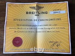 Breitling For Bentley GT. Mens Chronometer Watch, Leather Strap- Limited Edition