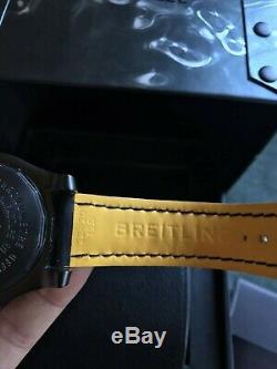 Breitling avenger 2 seawolf blacksteel limited edition. Mint condition unmarked