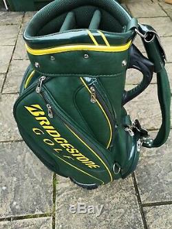 Bridgestone US Masters limited edition golf midsize Cart bag excellent condition