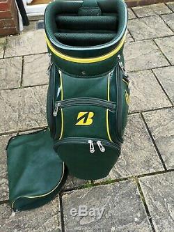 Bridgestone US Masters limited edition golf midsize Cart bag excellent condition