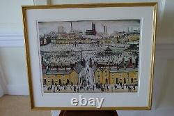 Britain At Play L S Lowry Signed Limited Edition Excellent Condition