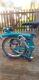 Brompton Folding Bike, 3 Speed, Blue, Great Condition, Limited Edition B75