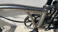 Brompton M6L Limited Edition Nickel 2016 Good Condition