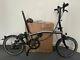 Brompton S6l 2016 Nickel Special Limited Edition Bike Excellent Condition