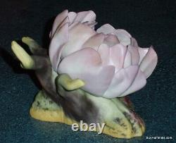 Burgues Limited Edition Pink Peony Flower RARE MINT CONDITION GIFT