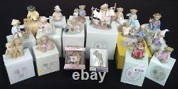 CHERISHED TEDDIES COLLECTION inc LTD EDITIONS ALL BOXED AND IN GREAT CONDITION