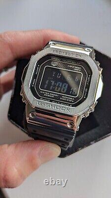 Casio G-Shock Metal square GMW-B5000-1 Excellent Condition
