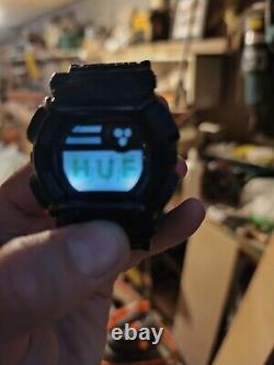 Casio g shock x HUF watch limited edition, rare perfect condition