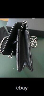 Chanel Black Wallet On Chain Woc 2018 Spring Pre Collection Pristine Condition