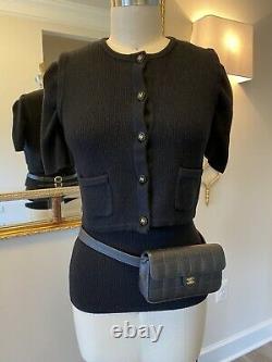 Chanel Fanny Pack Waist Bum Belt Bag Excellent Condition With Crossbody Chain Op